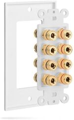 Fosmon (Quad Speaker) Dwelling Theater Wall Plate