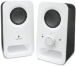 Logitech Multimedia Audio system Z150 with Stereo Sound for A number of Gadgets, White