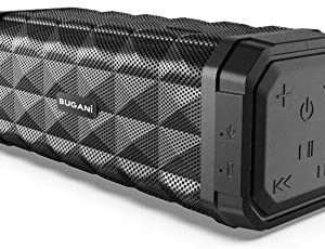 Bluetooth Speakers,BUGANI M99 Portable Bluetooth Speaker 5.0, 100ft Wireless Range, 16w Stereo Sound,Amazing Bass, Built-in Mic,with Stand, Speaker for Home, Outdoors and Travel