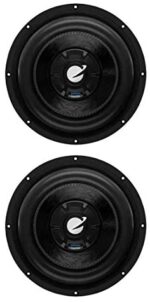 Planet Audio BBD12B 12 Inch 2500 Watts Max Dual Voice Coil 4 Ohm Car Audio Subwoofer (2 Pack)