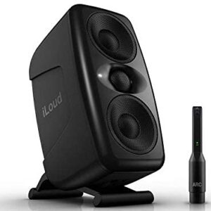 IK Multimedia iLoud MTM Compact Studio Monitor with Built-in Acoustic Calibration - Black