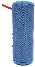 SYLVANIA SP953-BLUE Rubber-End Bluetooth Speaker with Fabric Trim (Blue)