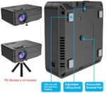 Moveable Out of doors Film Projector 1080P Supported