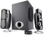 Cyber Acoustics Excessive Energy 2.1 Subwoofer Speaker System with 80W of Energy – Excellent for Gaming, Films, Music, and Multimedia Sound Options (CA-3810)