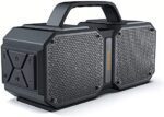 Bluetooth Speaker,BUGANI M83 Speaker,IPX5Waterproof, 50WPortable Outside Bluetooth Audio system,Bluetooth 5.0,Help TF Card,AUX, Constructed-in Mic, Energy Financial institution, Appropriate for Social gathering, Tenting, (New Mannequin)