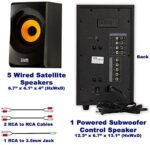 Acoustic Audio AA5170 Residence Theater 5.1 Bluetooth Speaker System 700W with Powered Sub