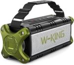 Bluetooth Speaker, W-KING 50W Tremendous Loud Moveable Bluetooth Speaker Waterproof IPX6 with 8000mAh Energy Financial institution/Punchy Bass/TWS, Outside Bluetooth 5.0 Stereo Audio system Assist 24H Playtime/TF Card/AUX/NFC