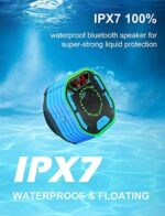 FM Radio, Suction Cup, Sturdy Hook for Residence, Occasion, Outside, Journey, Pool, Mountaineering