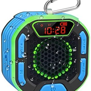 DuoTen Bathe Speaker, IPX7 Waterproof Moveable Bluetooth Audio system