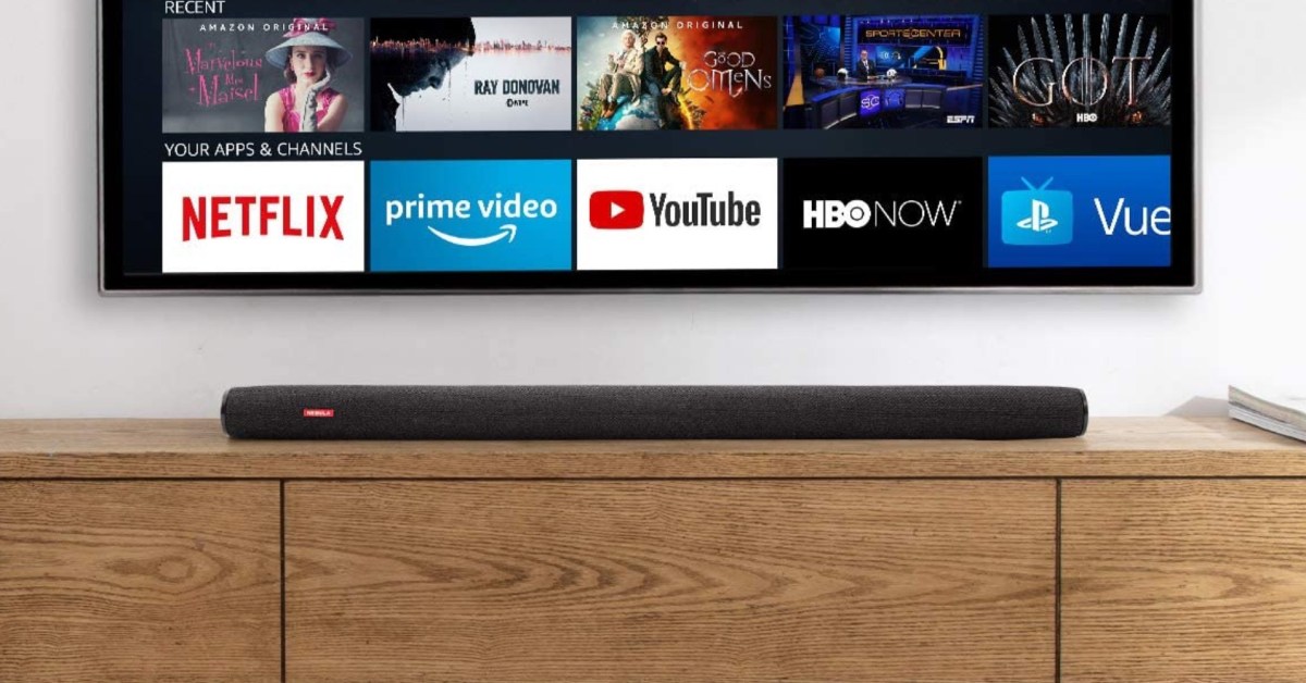 Anker’s Nebula Soundbar with built-in Fireplace TV 4K now 0 for restricted time (Reg. 0+)